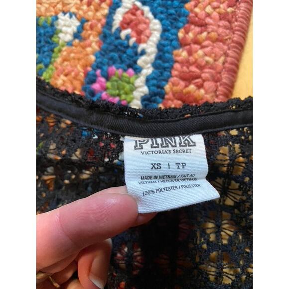 Tank Sheer Open Knit Crochet - Picture 4 of 4